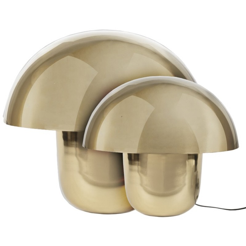 GOLD MUSHROOM LAMP - TABLE LAMPS GOLD MUSHROOM LAMP - TABLE LAMPS